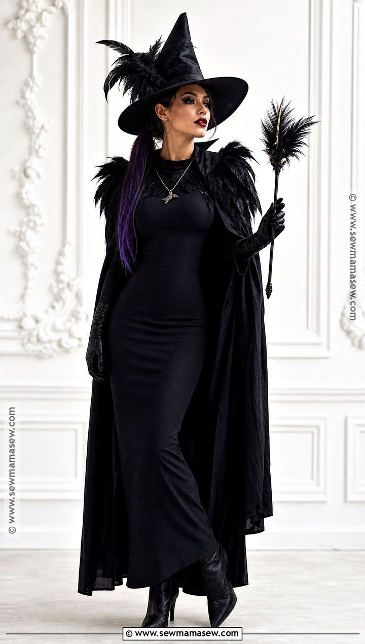 Raven Witch Costume - 40 witch costumes for women