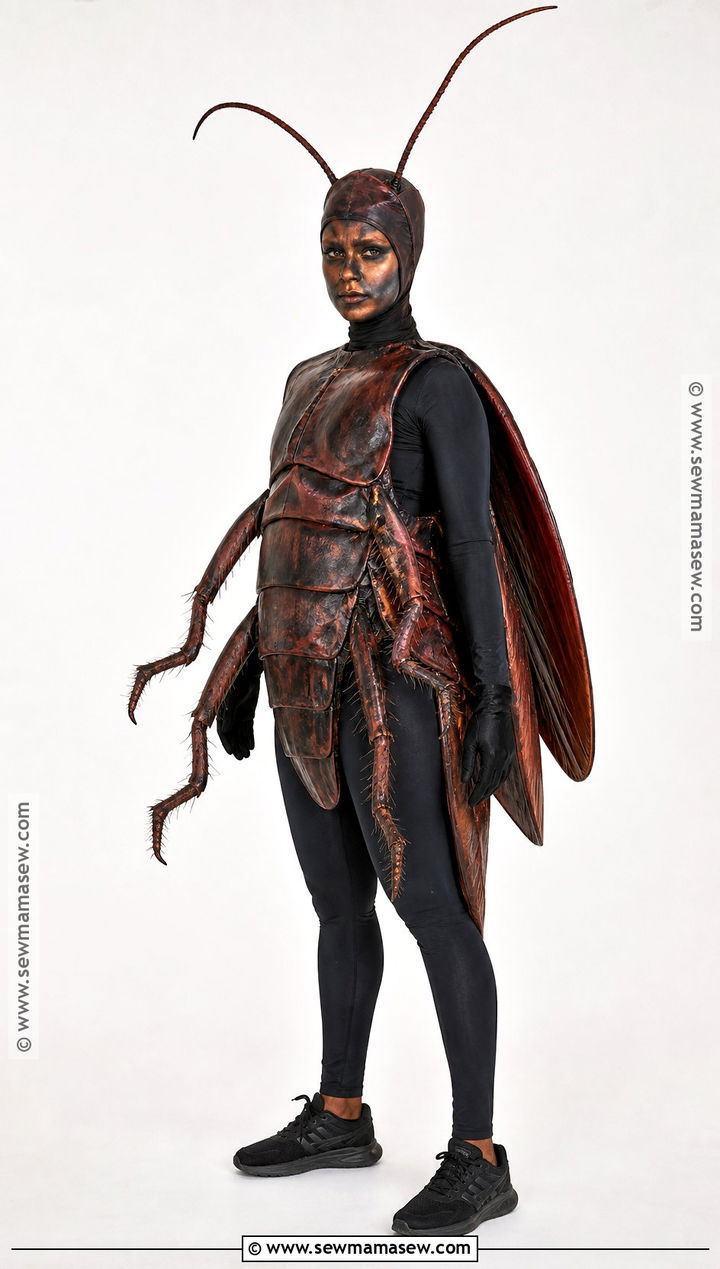 Realistic Cockroach Costume - 30 Cockroach Costume Ideas