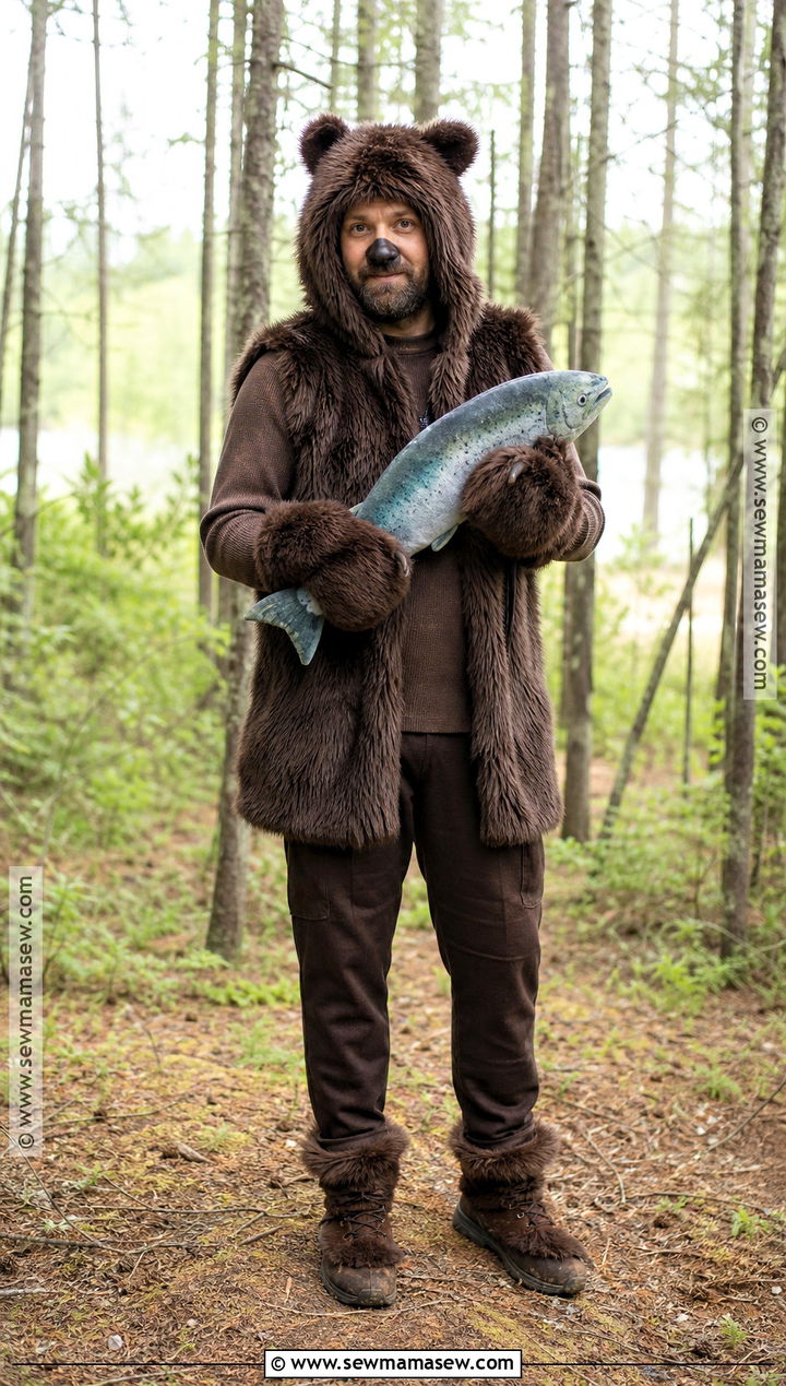 Realistic Grizzly Brown Bear Costume - 30 Brown Bear Costume Ideas