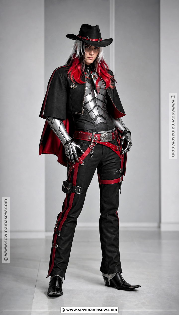 Red Accent Boothill Cosplay - 30 Boothill Cosplay Ideas