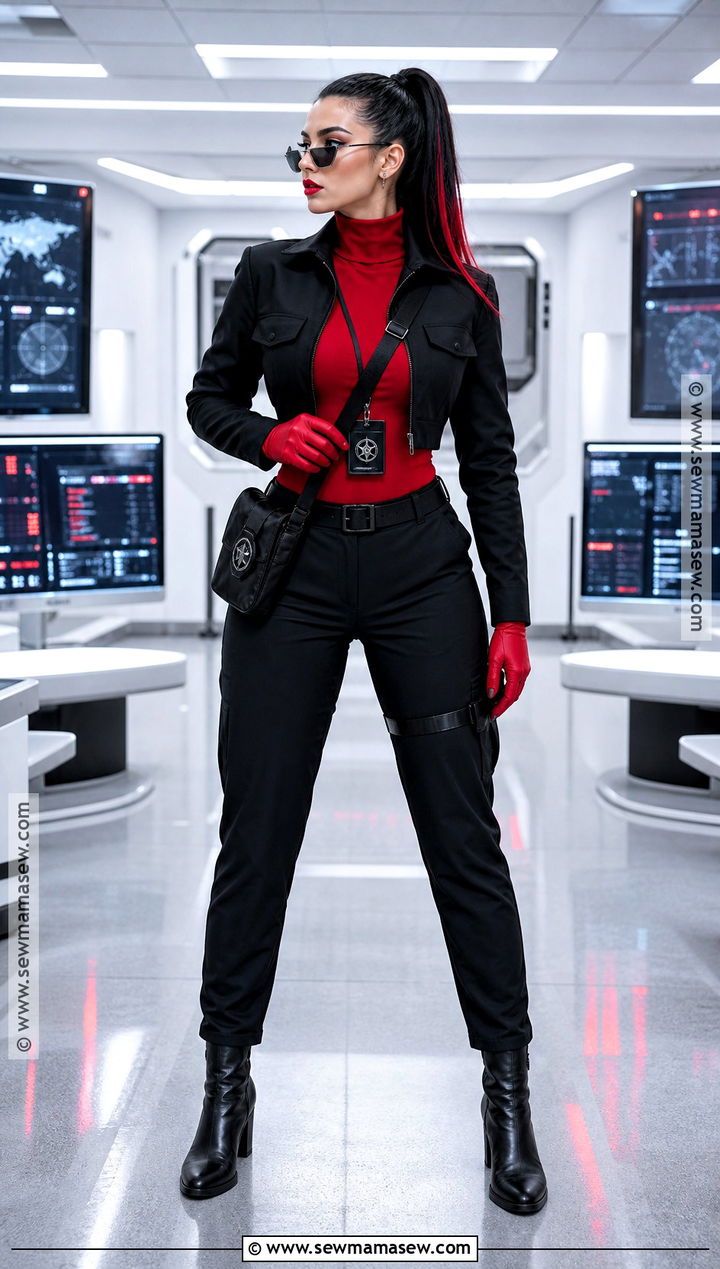 Red Alert Secret Agent Costume - 30 Secret Agent Costume Ideas