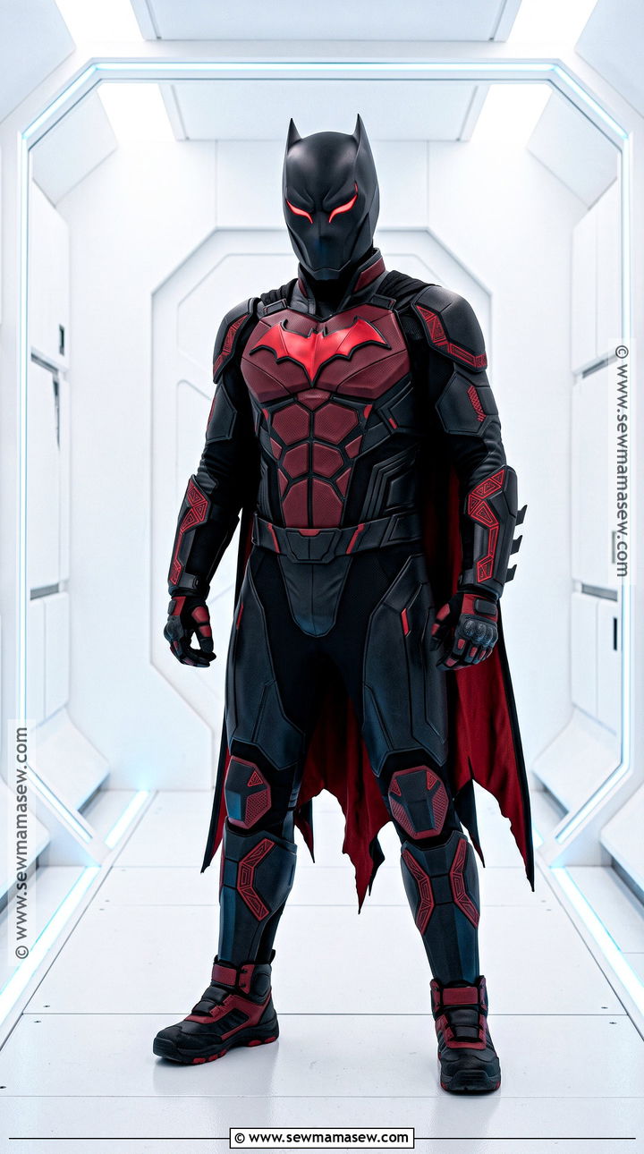 Red And Black Future Batman Costume - 50 batman costume ideas
