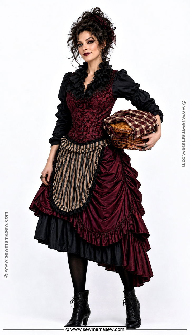 Red And Black Mrs Lovett Costume - 30 mrs lovett costume ideas