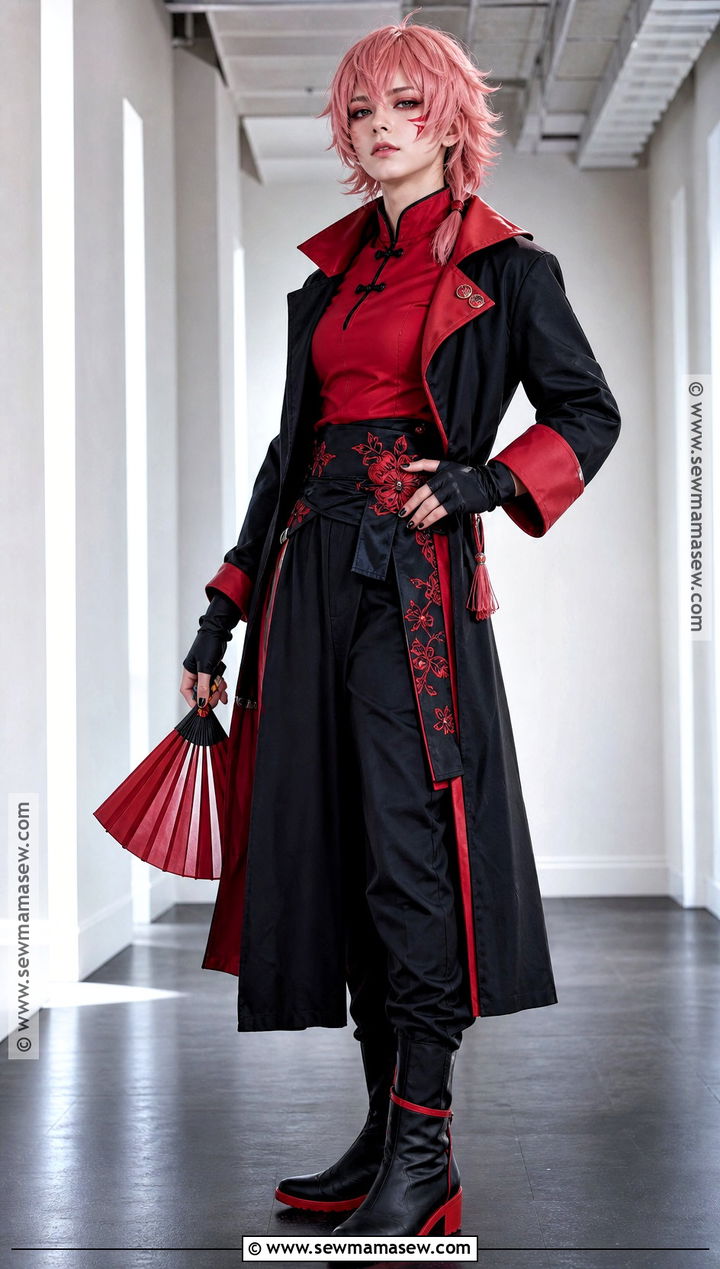 Red And Black Sukuna Cosplay - 45 sukuna cosplay ideas