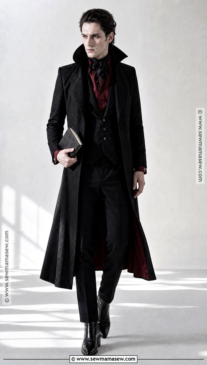 Red And Black Vampire Outfit - 30 vampire clothes for men