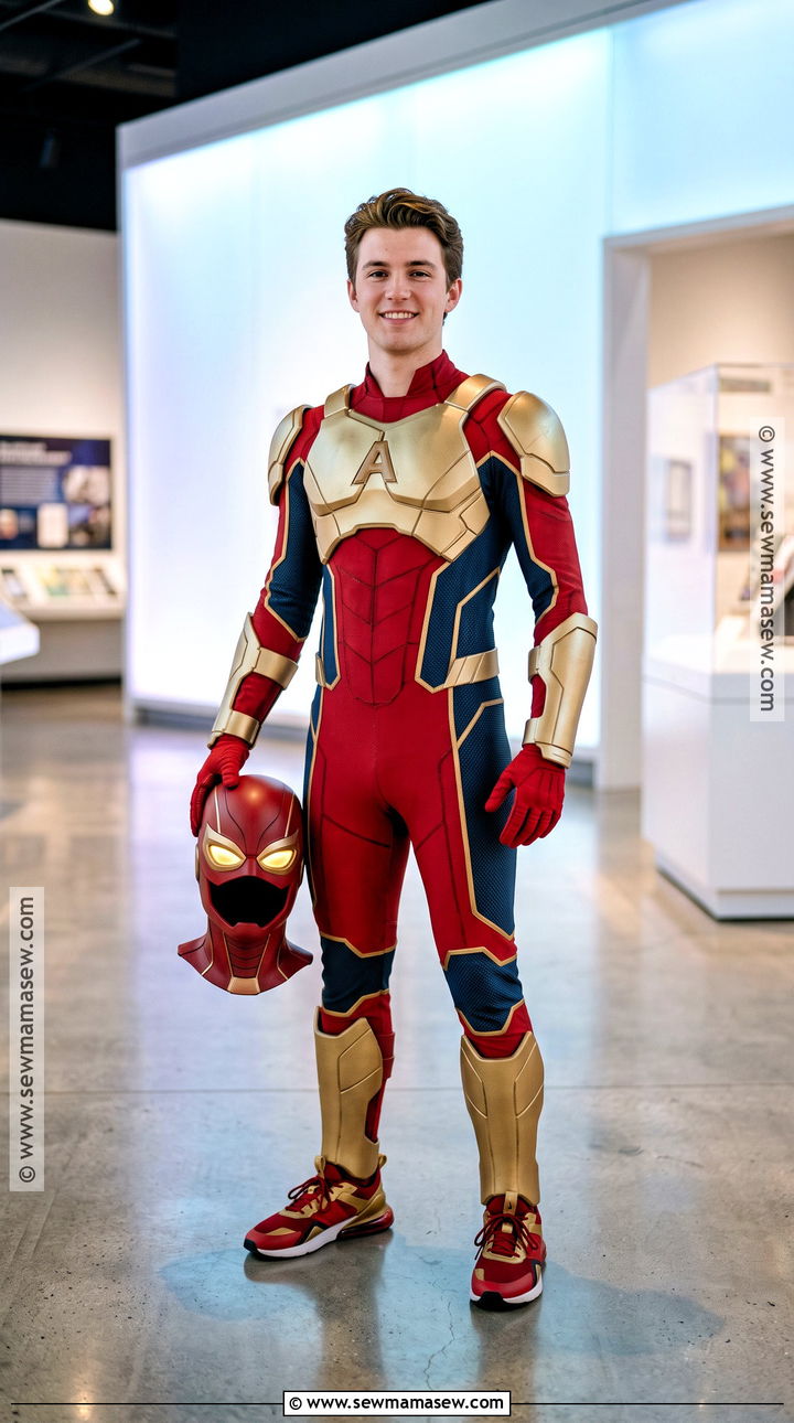 Red And Gold Armor Peter Parker Costume - 30 peter parker costume ideas