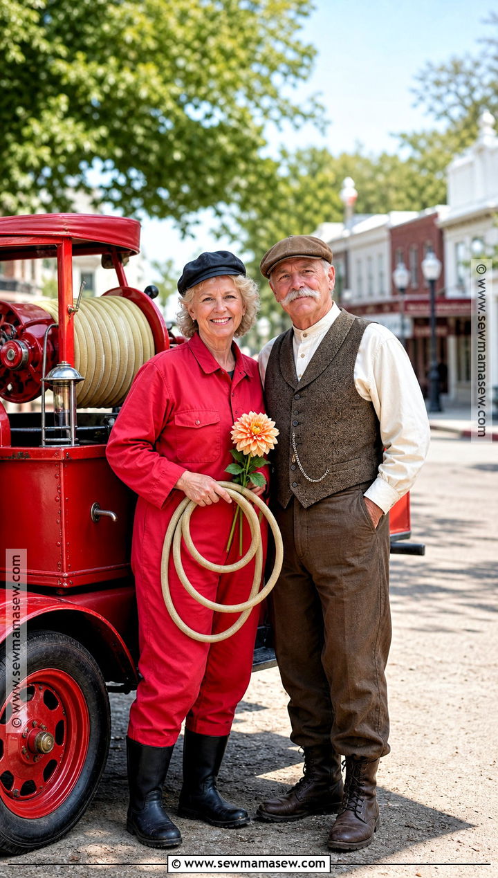 Red And Stanley Couple Costume - 30 cars couple costume ideas