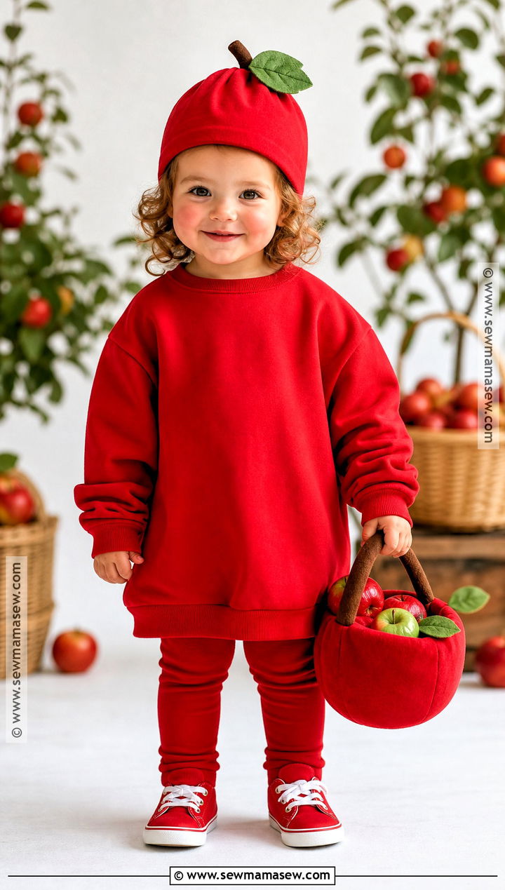 Red Apple Toddler Costume - 35 toddler costumes