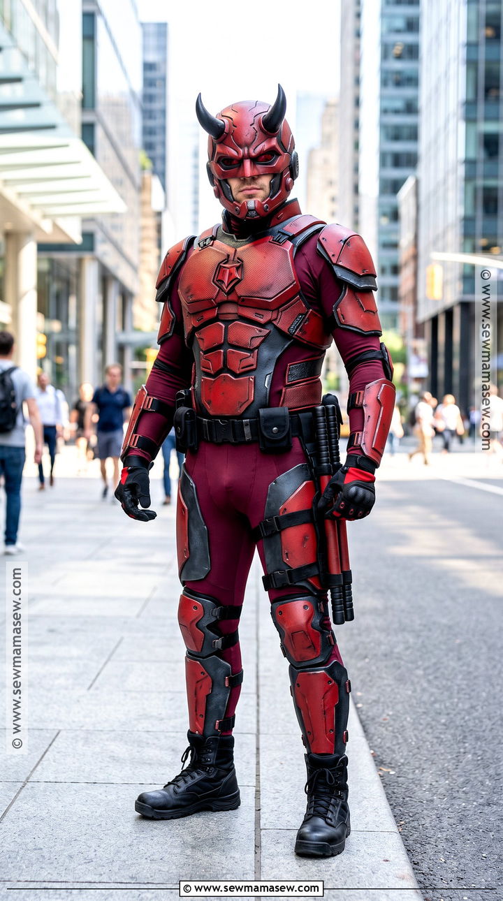 Red Armored Daredevil Cosplay - 30 Daredevil Cosplay Ideas