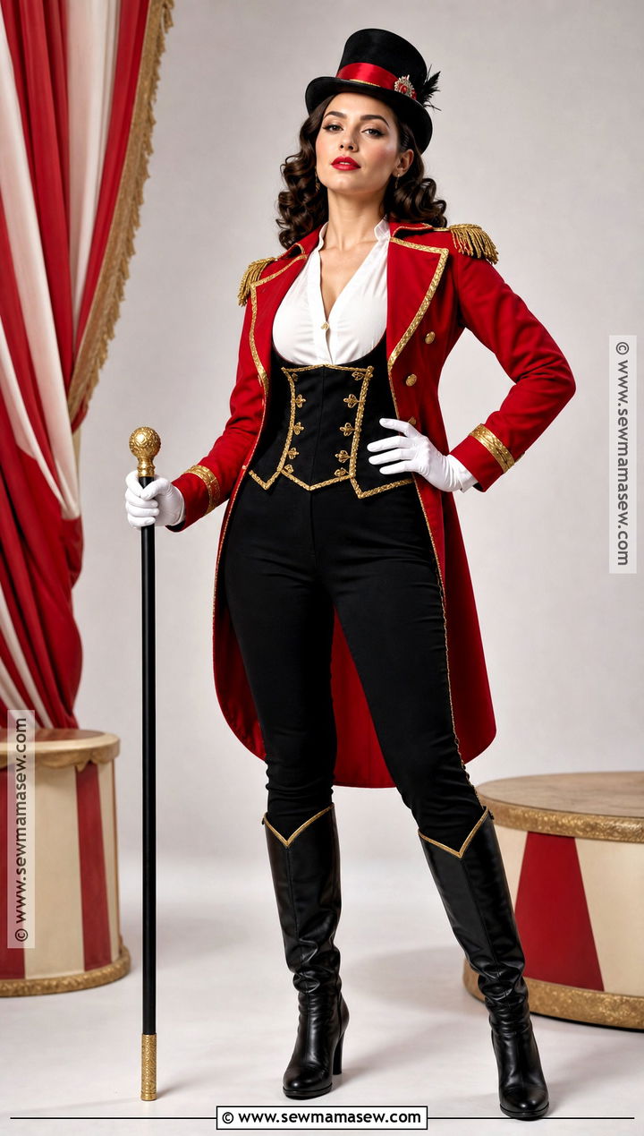 Red Circus Ringmaster Costume - 50 iconic halloween costumes