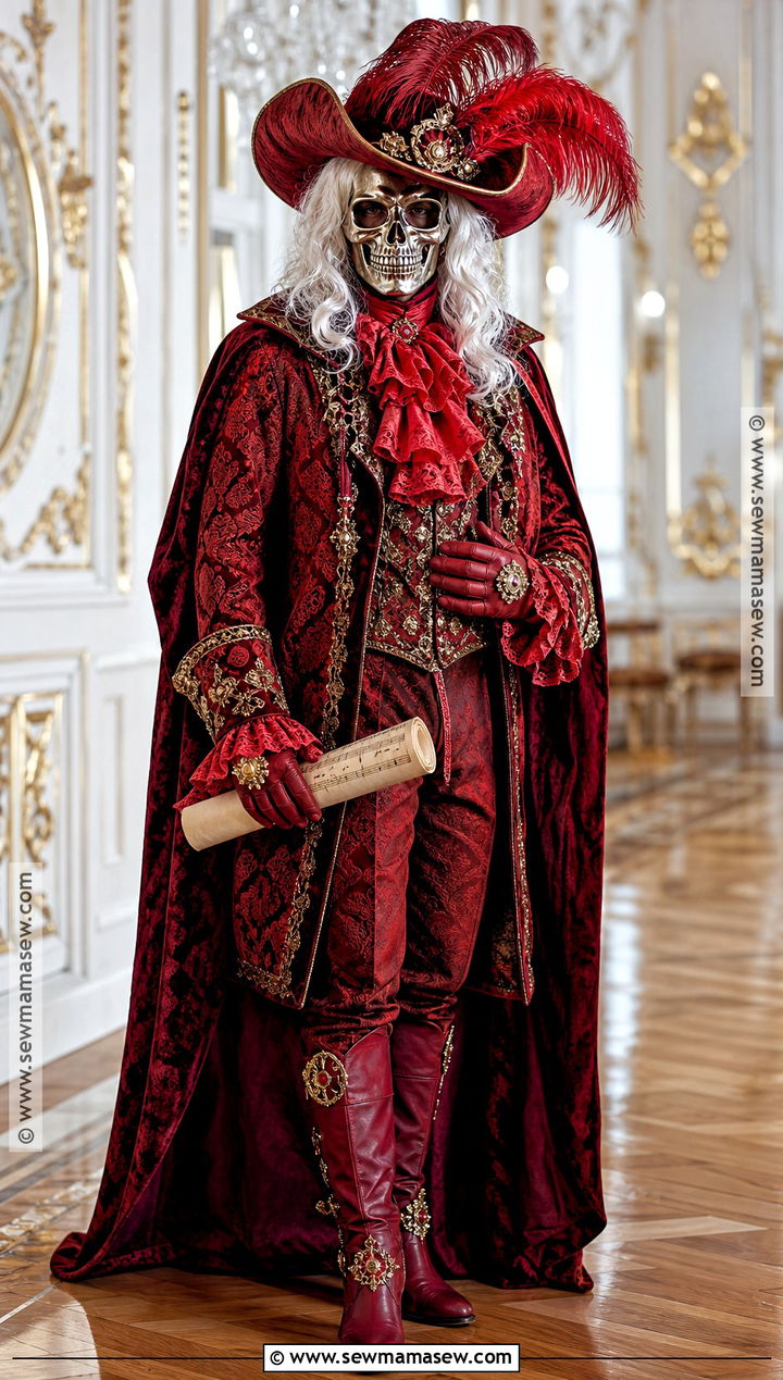 Red Death Phantom Of The Opera Costume - 30 Phantom Of The Opera Halloween Costumes
