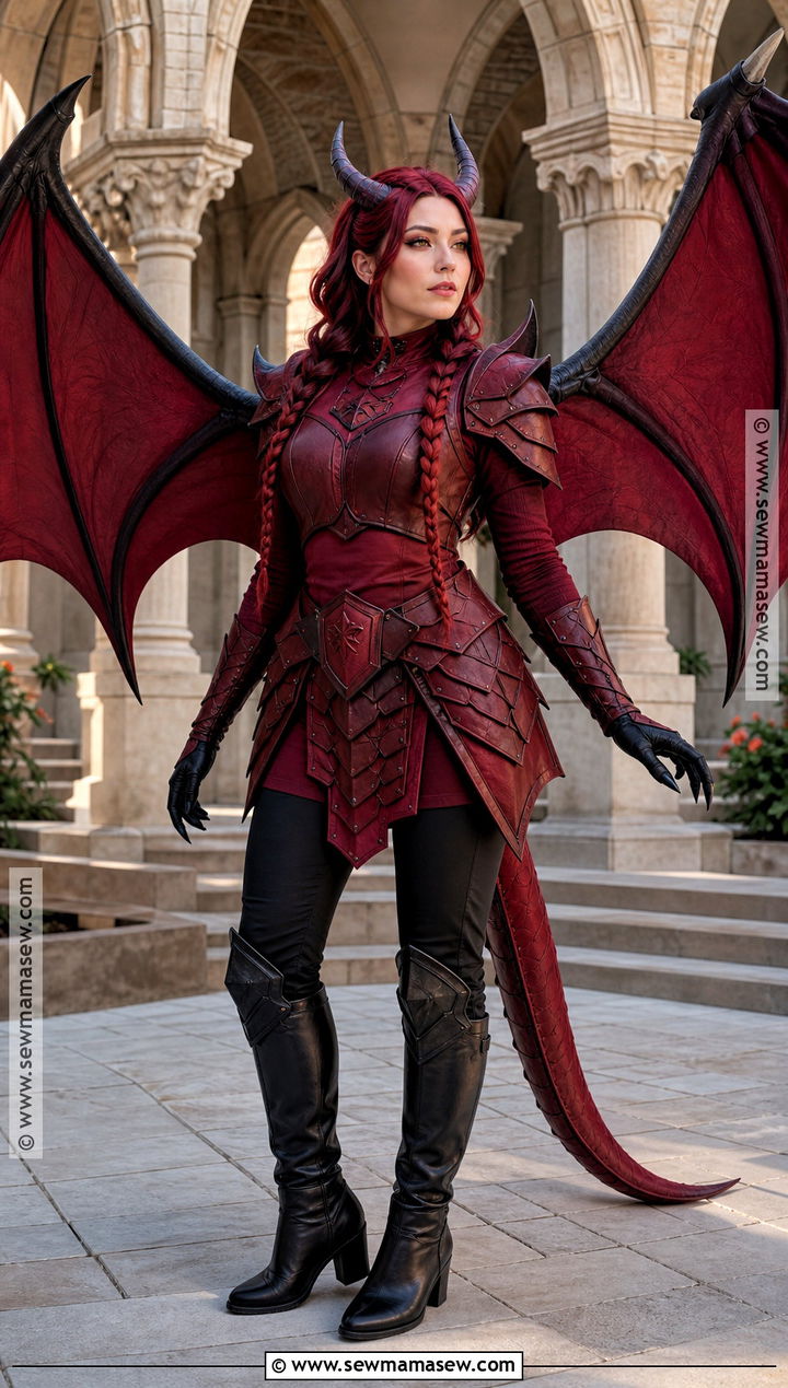 Red Dragon Wings Cosplay - 30 Cosplay Wings Ideas