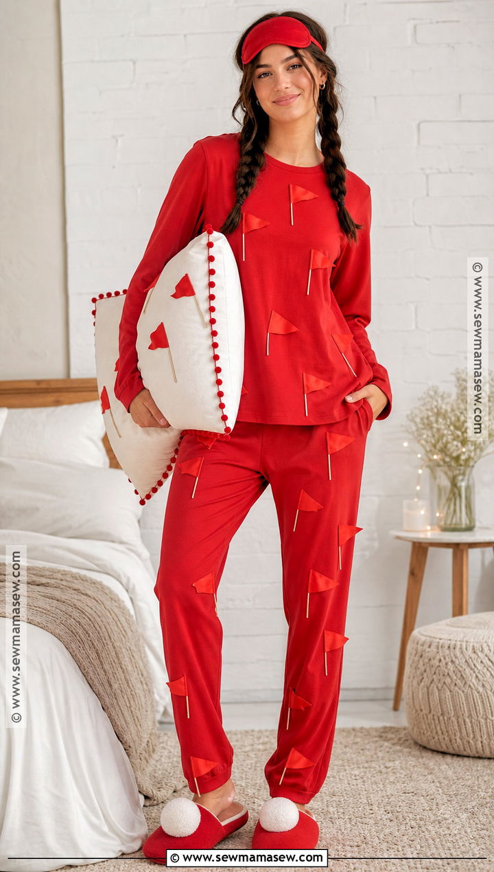 Red Flag Pajama Costume - 30 red flag costume ideas