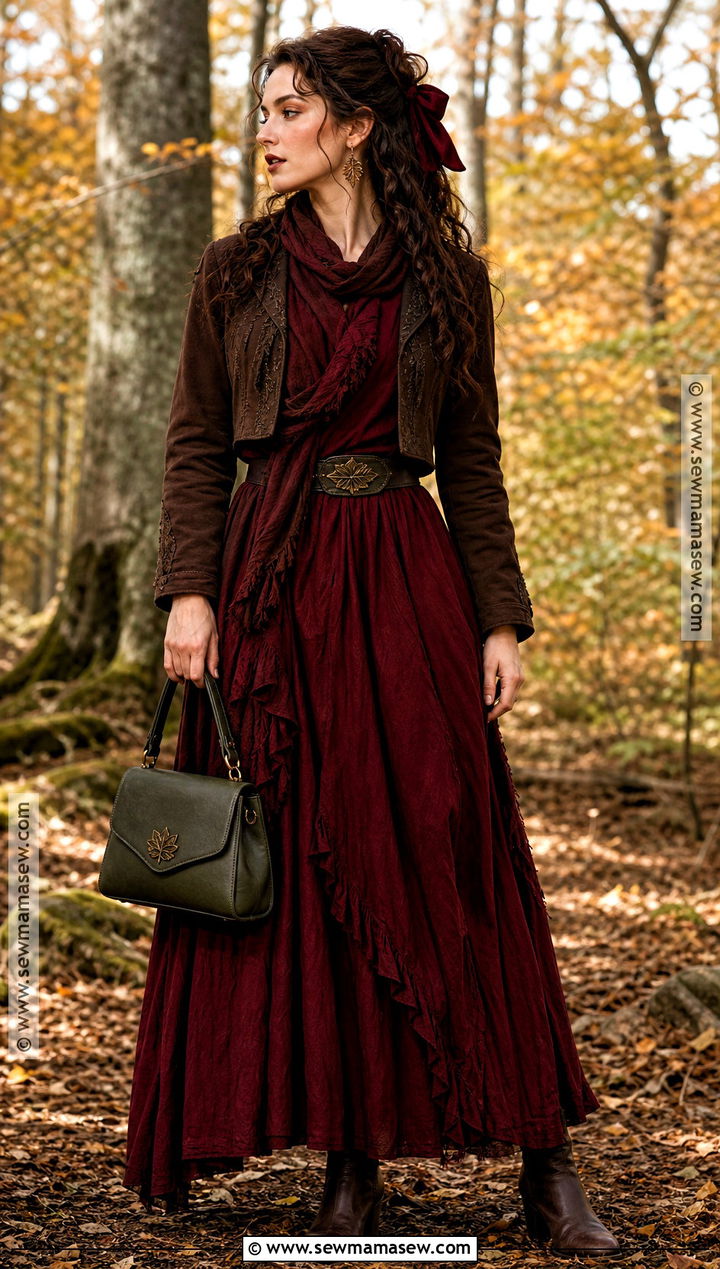 Red Forest Witch Outfit - 35 forest witch outfit ideas