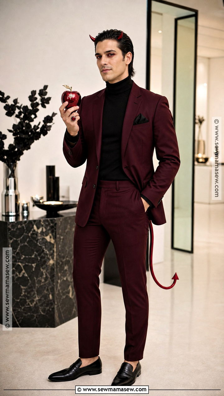 Red Formal Devil Lucifer Costume - 30 Lucifer Costume Ideas
