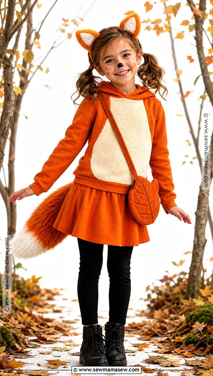 Red Fox Costume For Girls - 45 girl halloween costumes