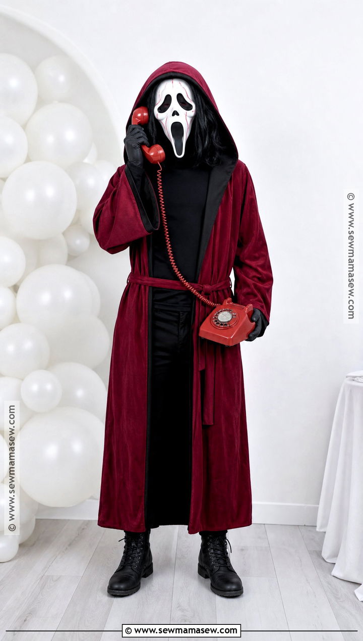 Red Ghostface Cosplay - 30 Scream Cosplay Ideas