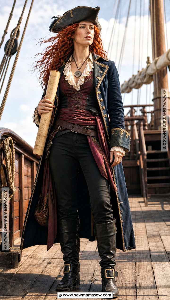 Red Hair Pirate Captain Costume - 35 red hair costume ideas