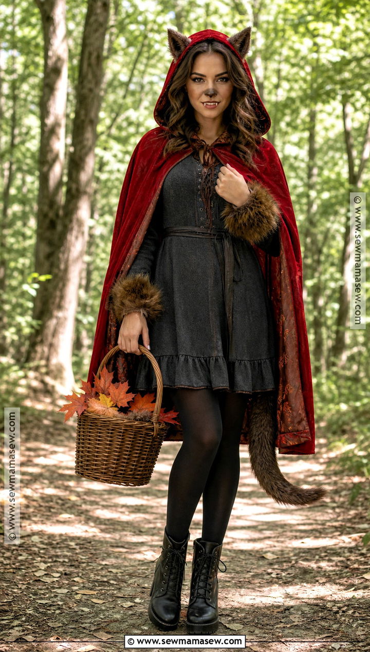 Red Hood Werewolf Costume - 30 werewolf costume ideas for females