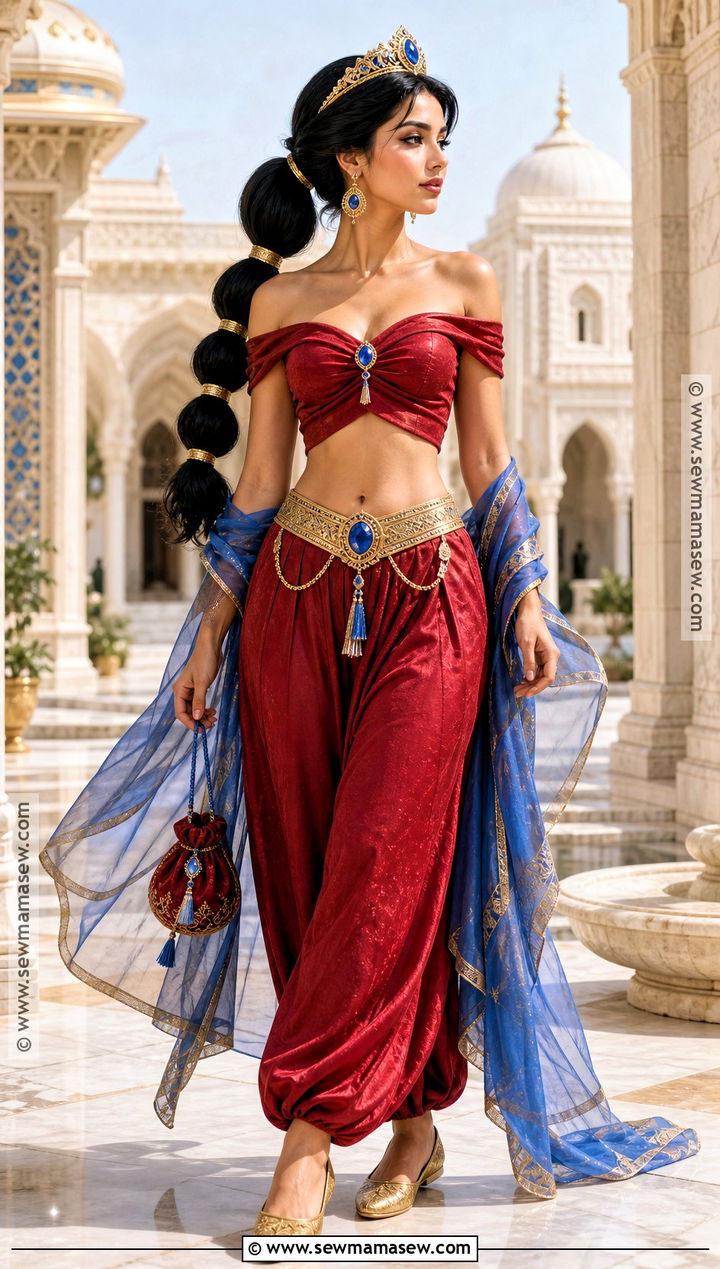 Red Jasmine Blue Jewel Costume - 35 red jasmine costume ideas
