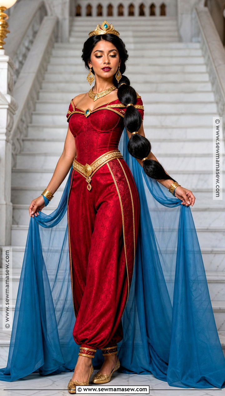 Red Jasmine Cape Costume - 30 red jasmine halloween costume ideas