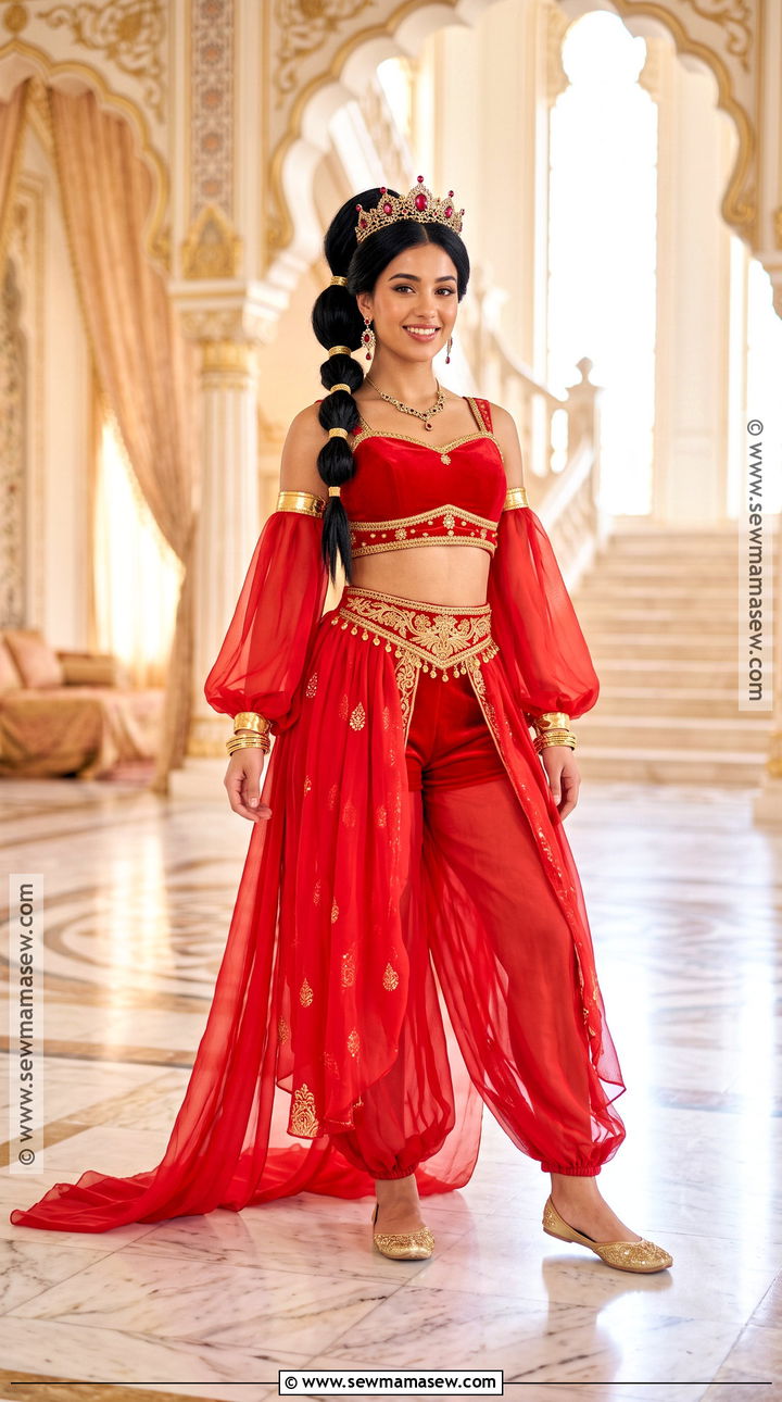 Red Jasmine Chiffon Costume - 35 red jasmine costume ideas