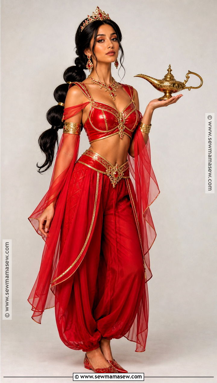 Red Jasmine Costume - 35 Jasmine Costume Ideas