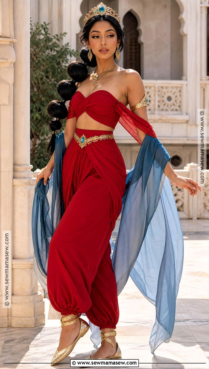 Red Jasmine Palazzo Pants Costume - 30 red jasmine halloween costume ideas
