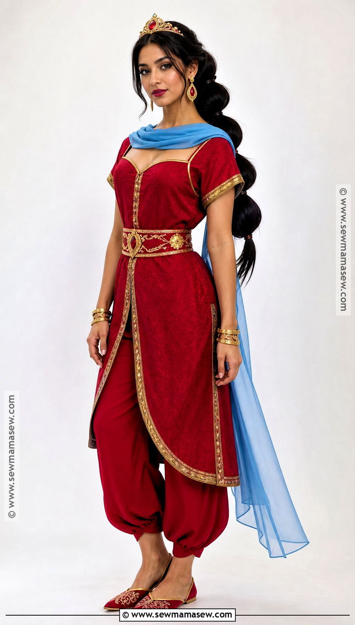 Red Jasmine Tunic Costume - 30 red jasmine halloween costume ideas