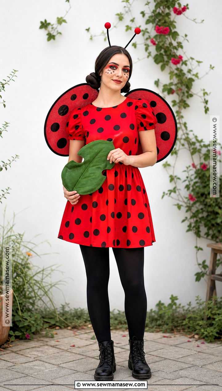 Red Ladybug Costume - 40 animal costume ideas