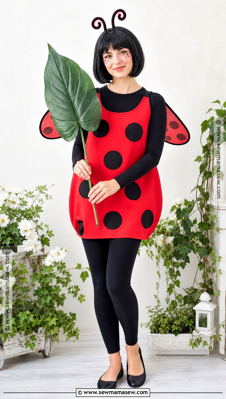 Red Ladybug Halloween Costume - 40 animal halloween costumes