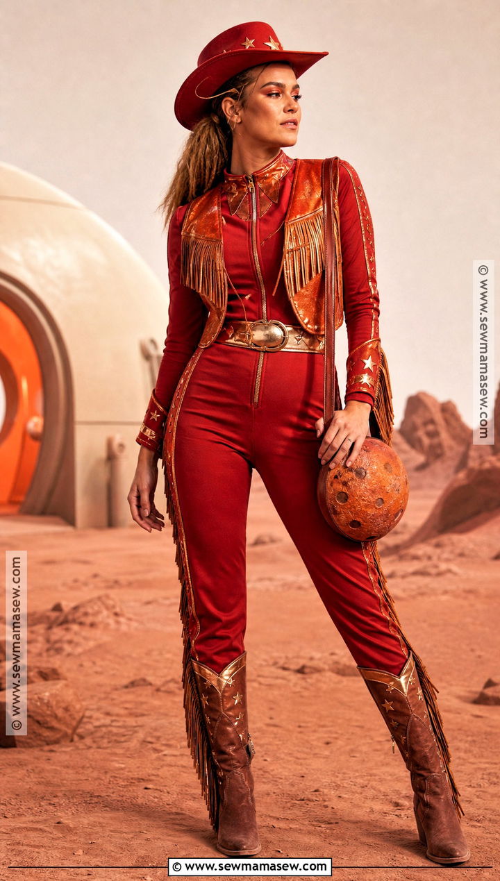 Red Mars Space Cowgirl Costume - 35 space cowgirl costume ideas