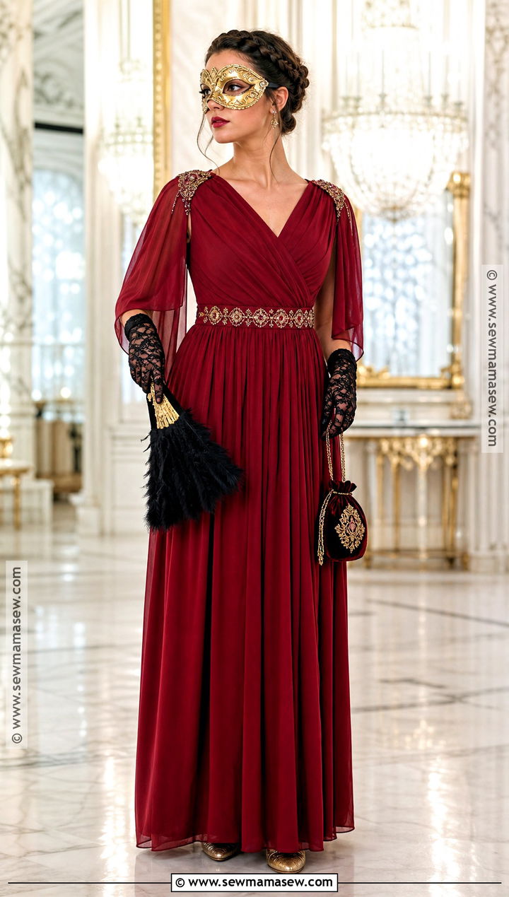 Red Masquerade Costume - 30 red dress costume ideas