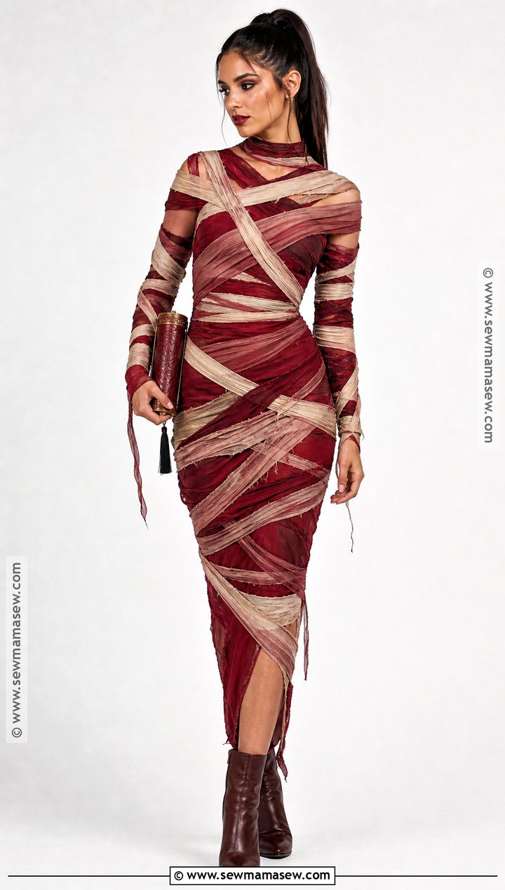 Red Mummy Costume - 35 mummy costume ideas for women