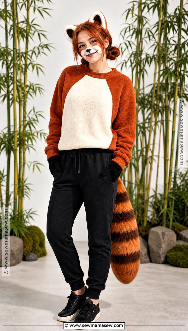 Red Panda Costume - 35 red hair costume ideas