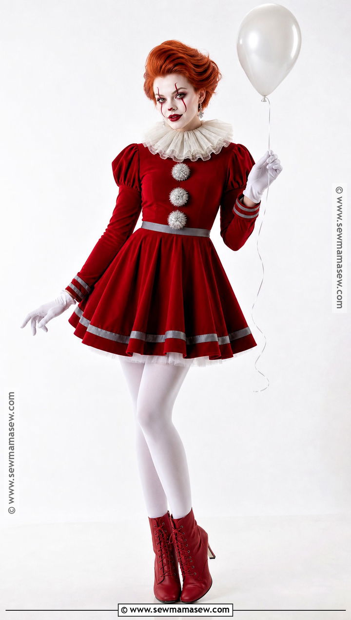 Red Pennywise Costume - 30 pennywise costume ideas for women