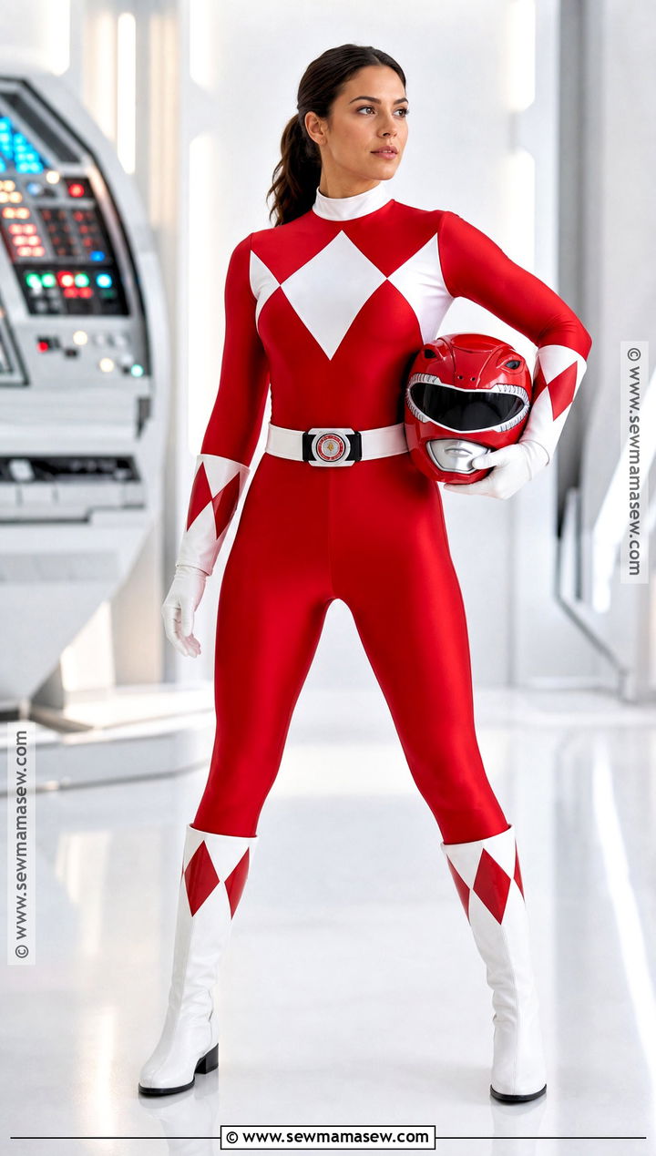 Red Power Ranger Costume - 30 Red Costume Ideas for Women