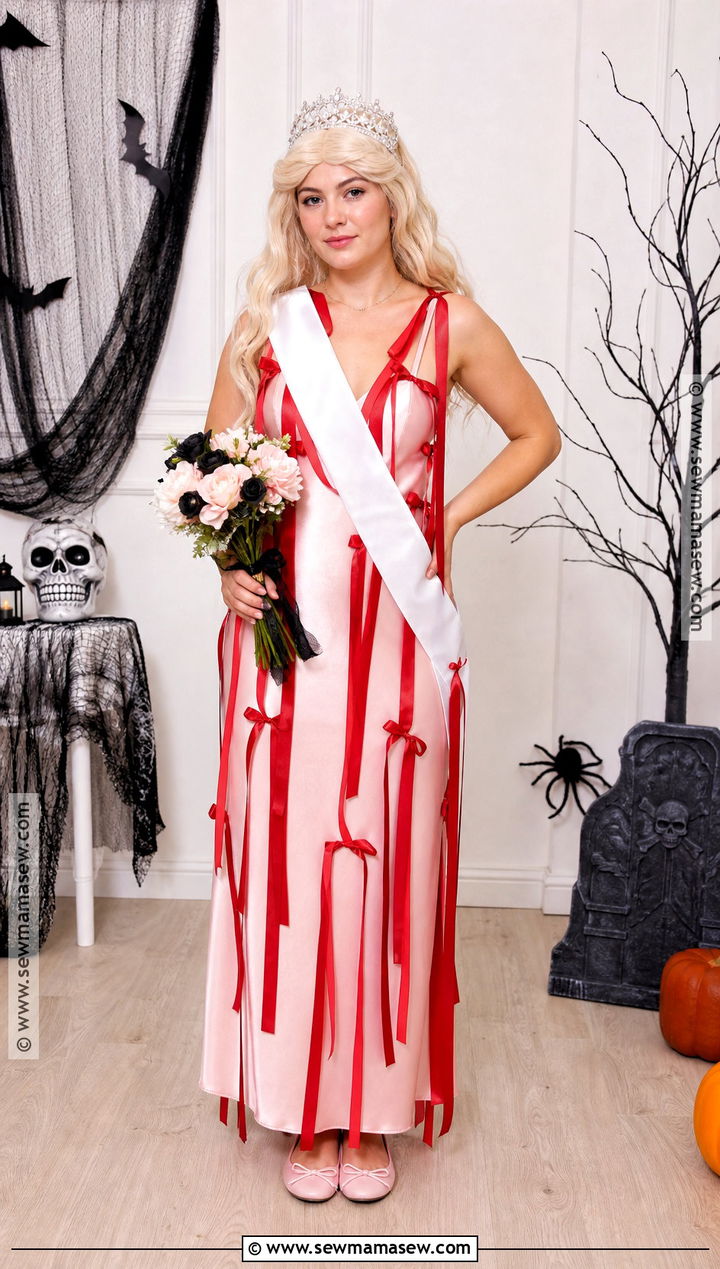Red Ribbon Carrie White Costume - 35 carrie white costume ideas