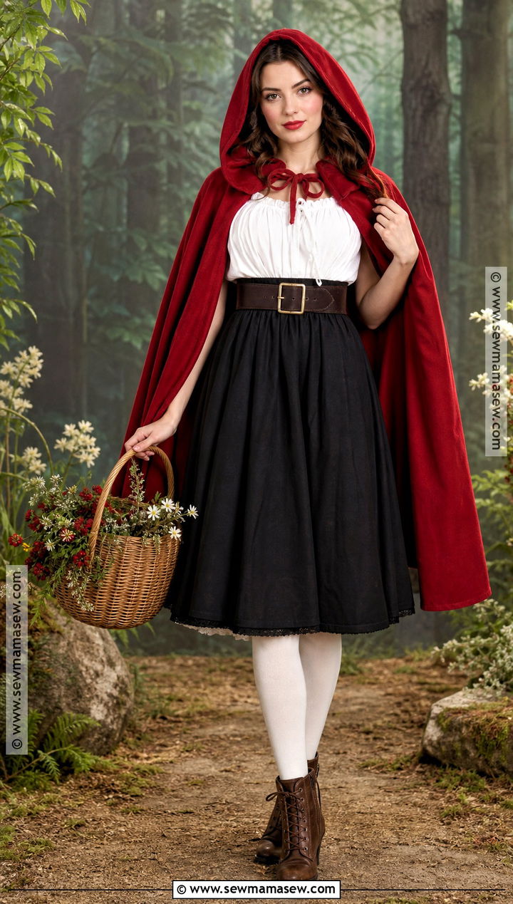 Red Riding Hood Costume - 35 womens halloween costume ideas