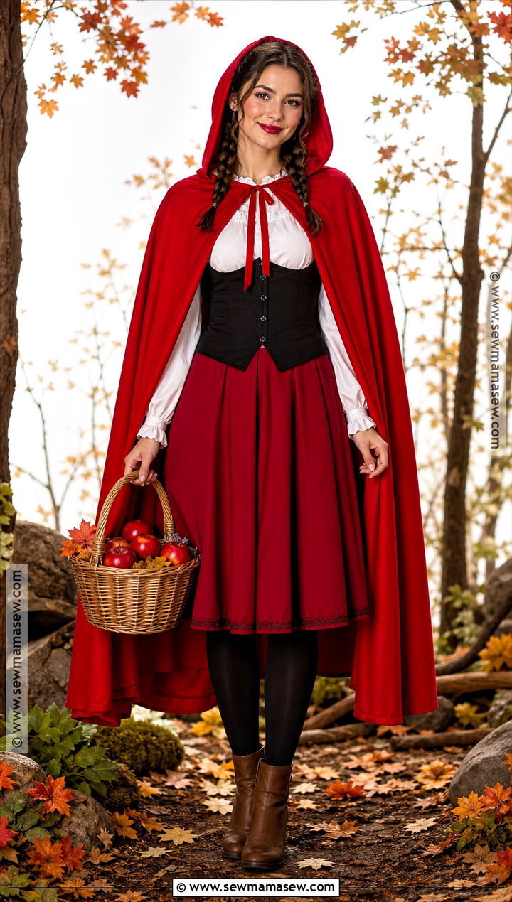 Red Riding Hood Costume - 45 cool halloween costumes