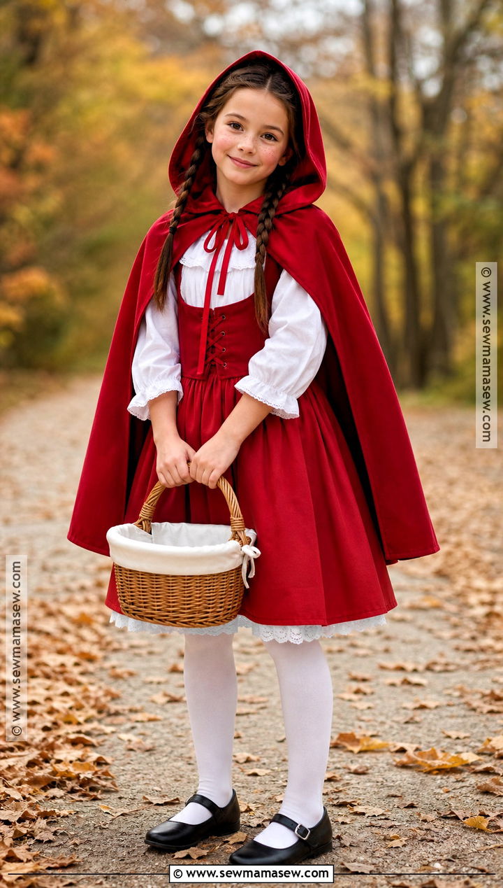 Red Riding Hood Costume With Basket - 40 halloween costume ideas for girls