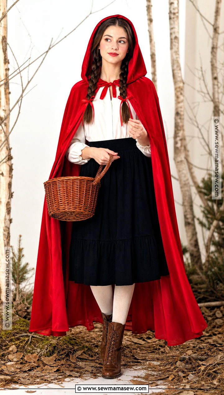 Red Riding Hood Halloween Costume - 30 pretty halloween costumes for women