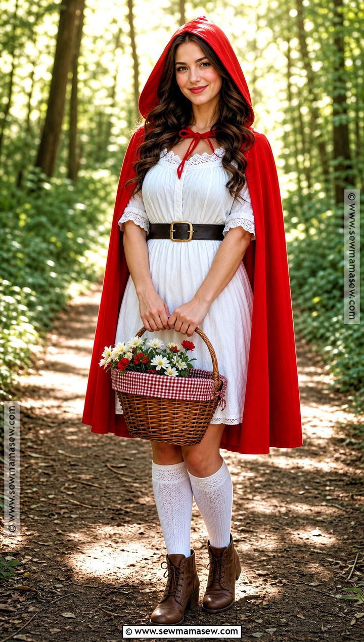 Red Riding Hood Halloween Dress - 30 halloween dress ideas