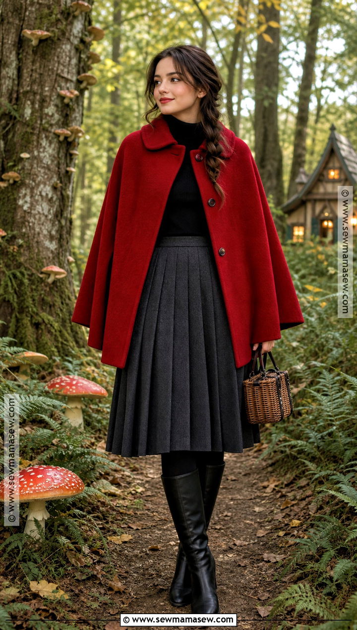 Red Riding Hood Halloween Outfit - 30 Halloween Outfits Aesthetic