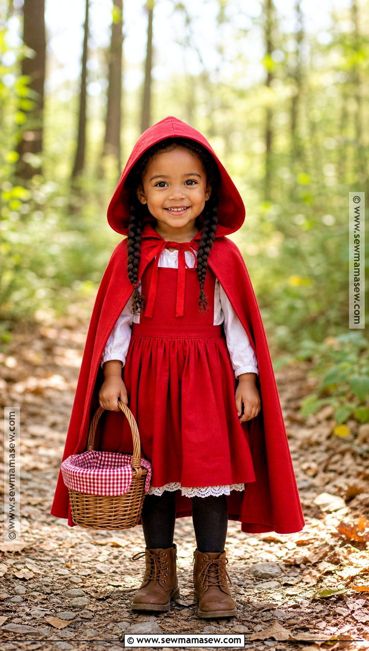 Red Riding Hood Toddler Costume - 45 toddler halloween costumes