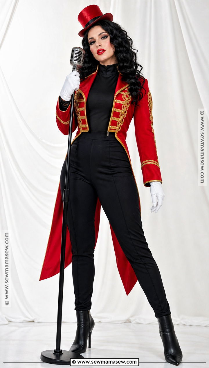 Red Ringmaster Cher Costume - 35 cher costume ideas