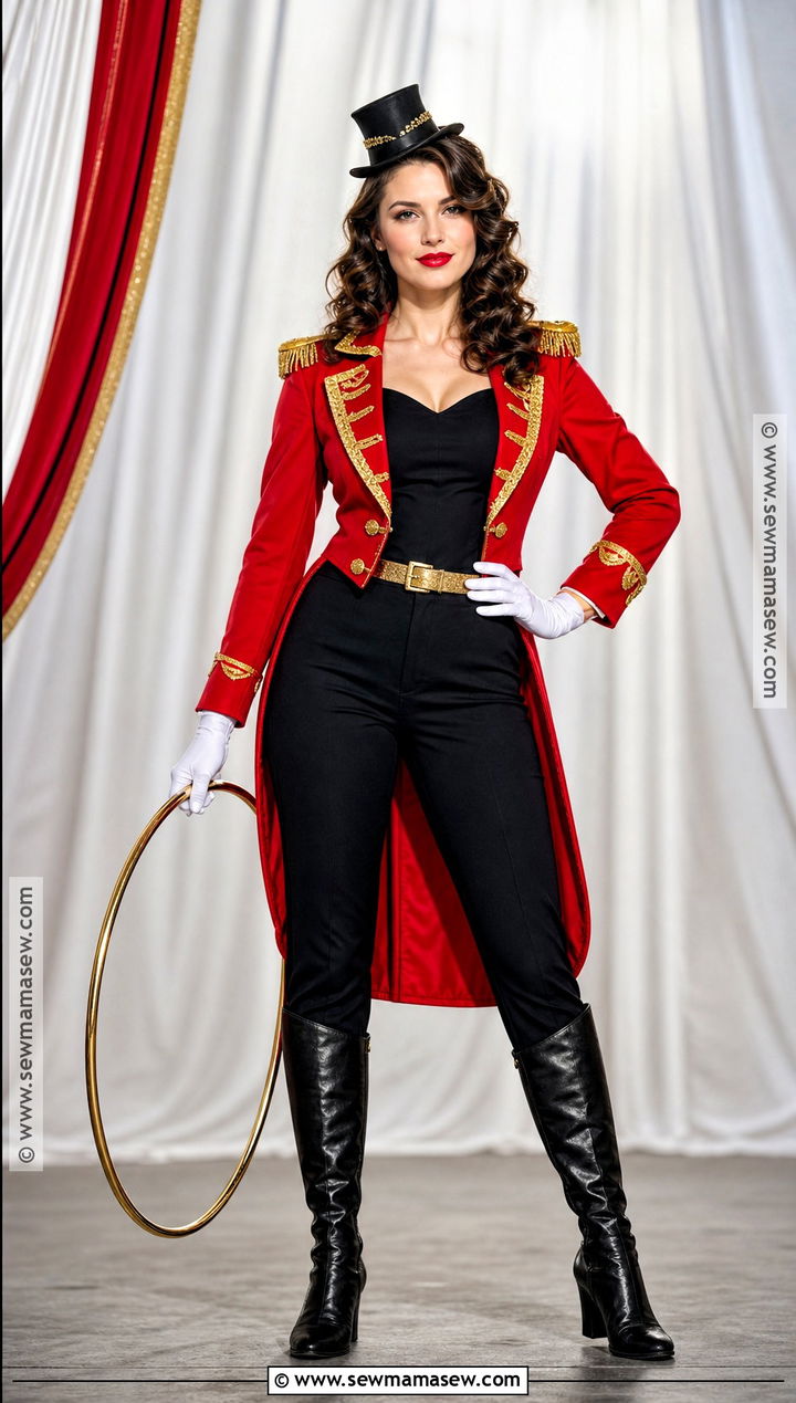 Red Ringmaster Costume - 30 Red Costume Ideas for Women