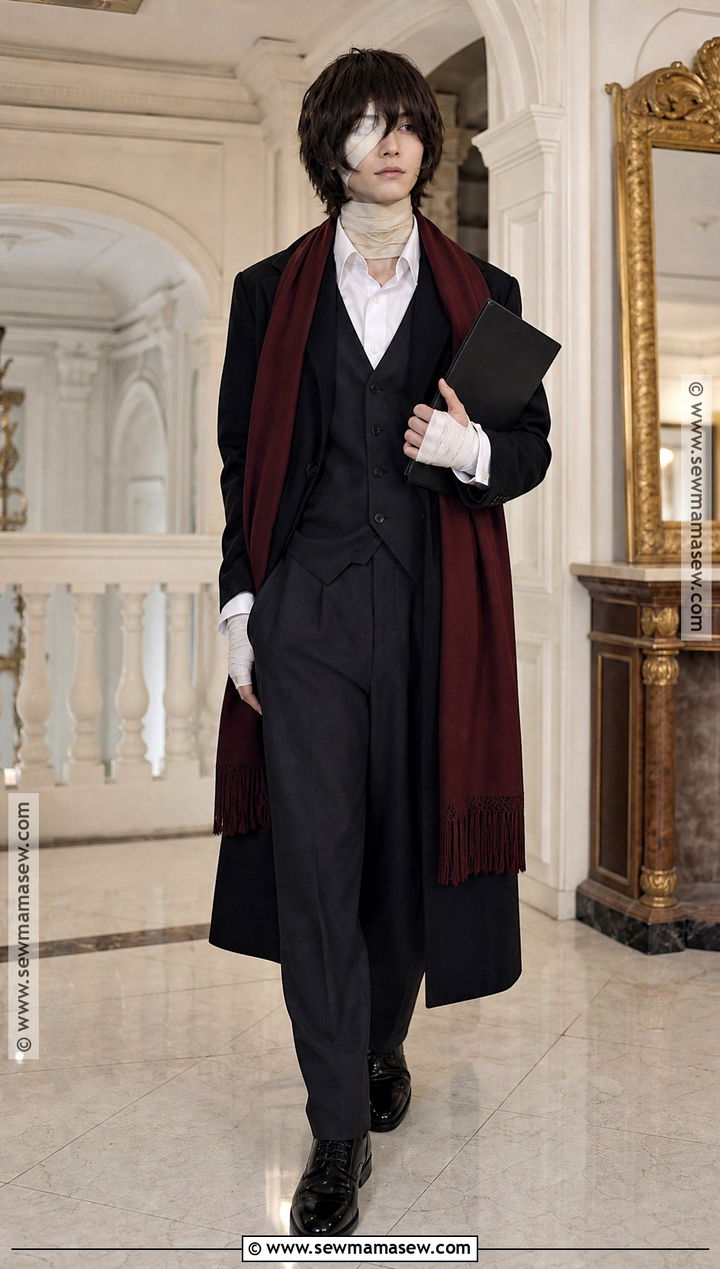 Red Scarf Dazai Cosplay - 35 dazai osamu cosplay ideas