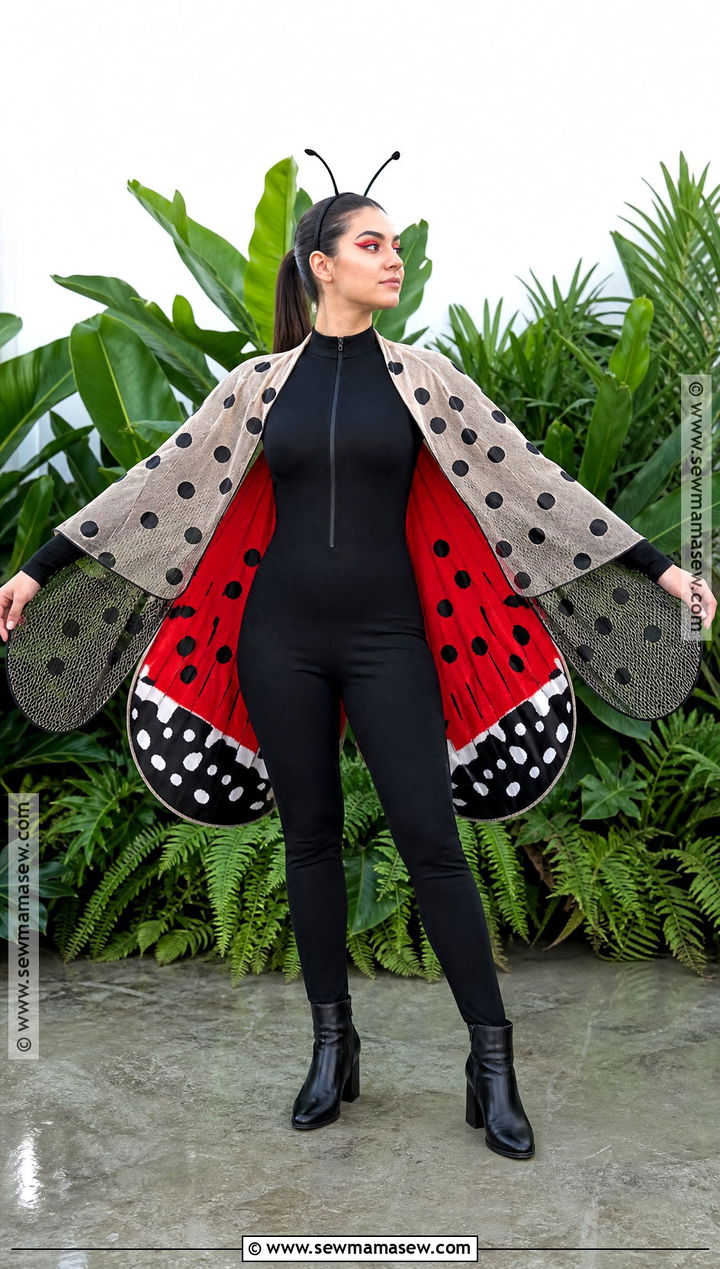 Red Spotted Lanternfly Costume - 35 bug halloween costume ideas