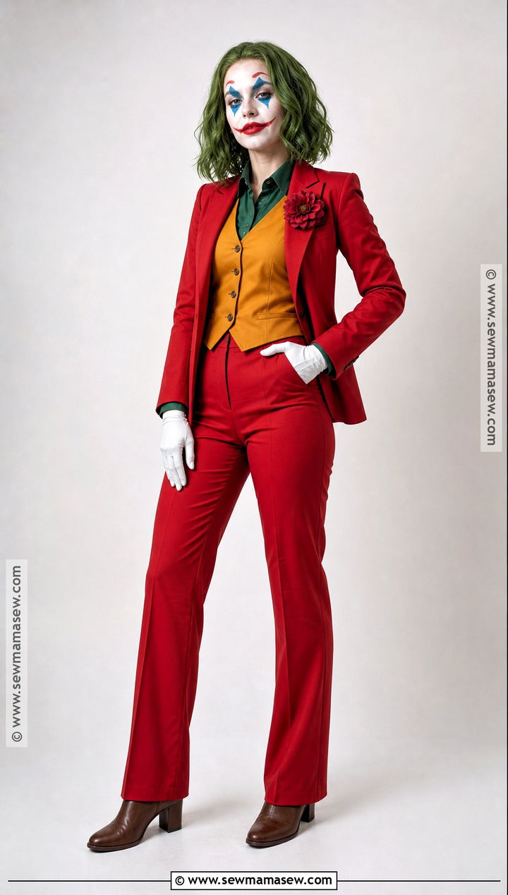 Red Suit Lady Joker Costume - 35 lady joker costume ideas
